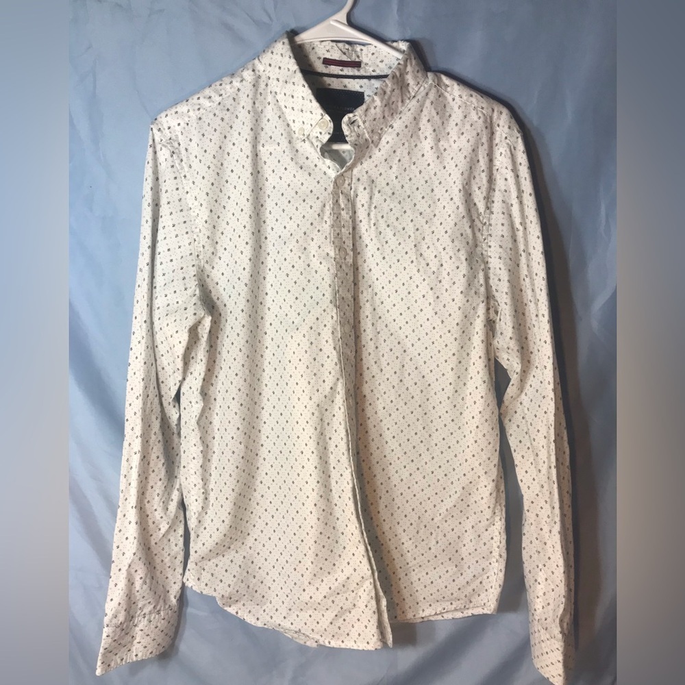 Denim & Flower Ricky Singh Slim Fit Size Medium Button Down